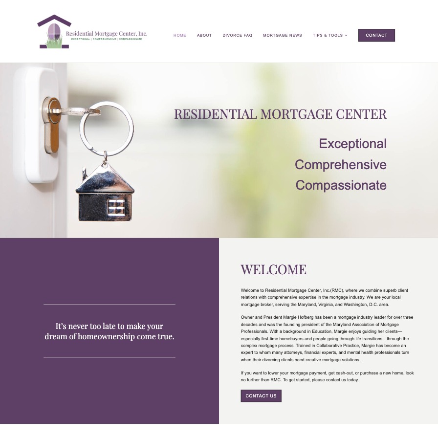 Residential Mortgage Center screenshot